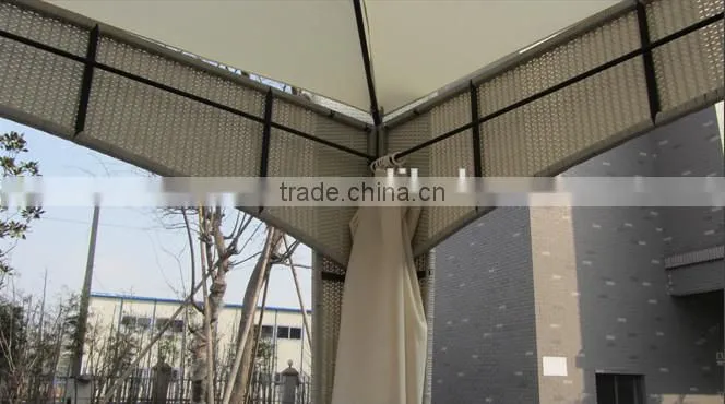 Luxury outdoor garden gazebo