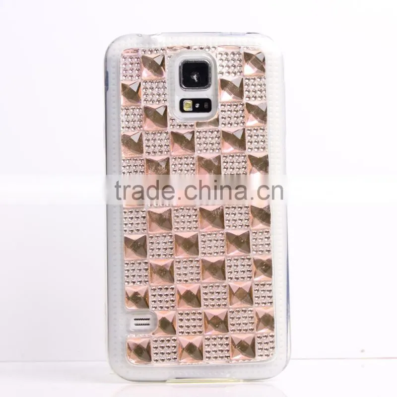 New products jewelry diamond phone case for Samsung s5