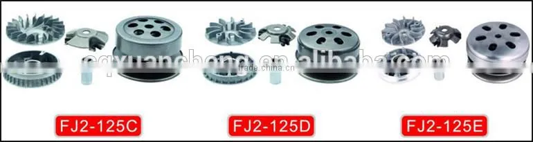 Aftermarket parts for motorcycle Clutch CH150 spacy 150 Elite 150, SYM RV150/180