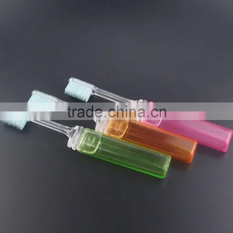 Hot Sale Fashion Cute Kids Travelling Plastic Toothbrush