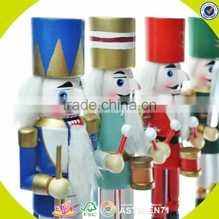 wholesale product for kids toy wooden nutcracker toy,Good quality wooden toy nutcracker sets,wooden gifts nutcracker W02A017