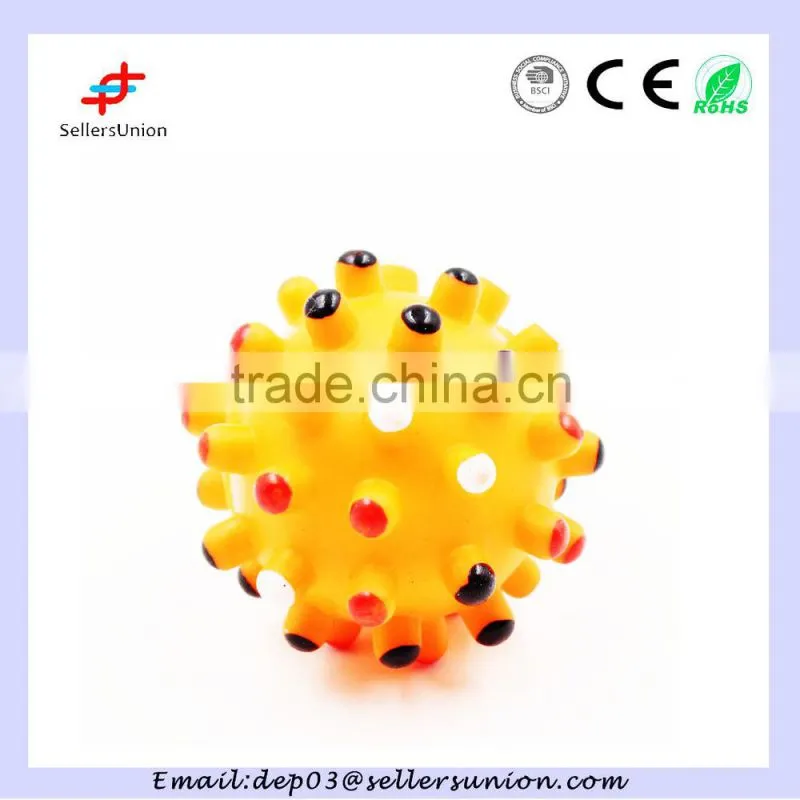 Soft rubber sheep pet toy