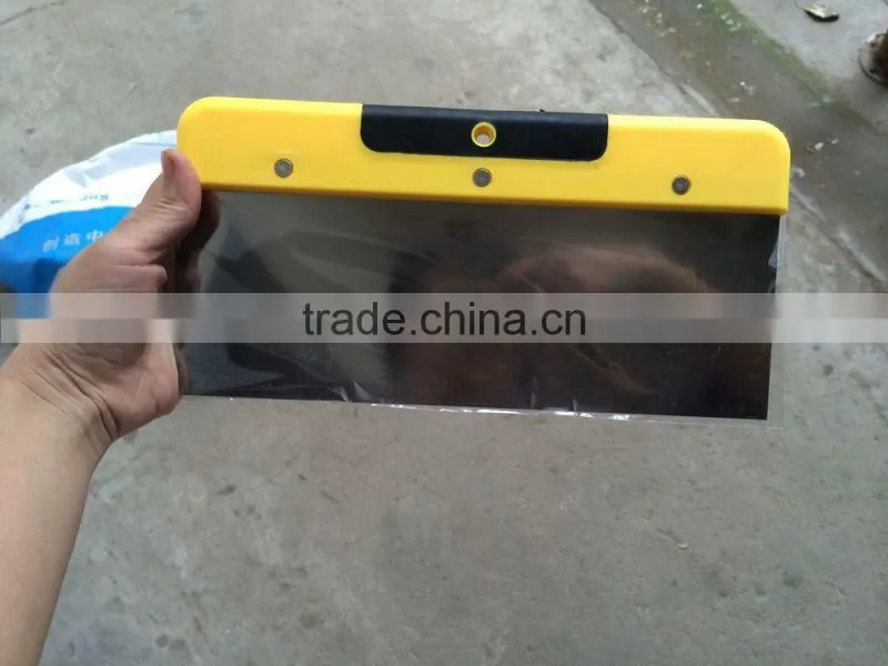 Stainless steel Scraper with double color handle