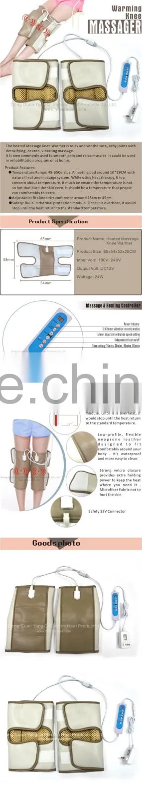 Electric Heating Leg Massager With Timer, Automatic mode