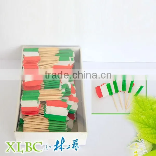 Nationl flag toothpick for world cup 2014