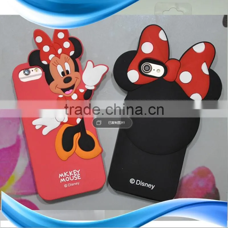 Phone protector: 3D animal shape mobile phone protective case