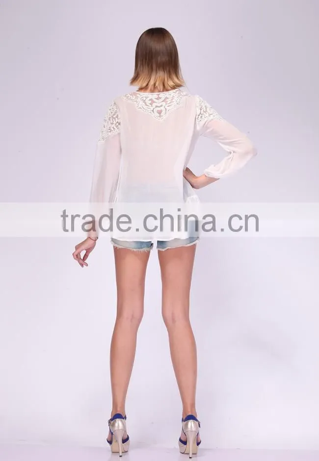 2013 new models woman chiffon blouse top