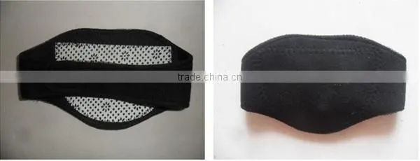 2016 Shuoyang Hot Selling Magnetic neck wrap tourmaline self-heating neck support pain relief thermal therapy medical neck brace