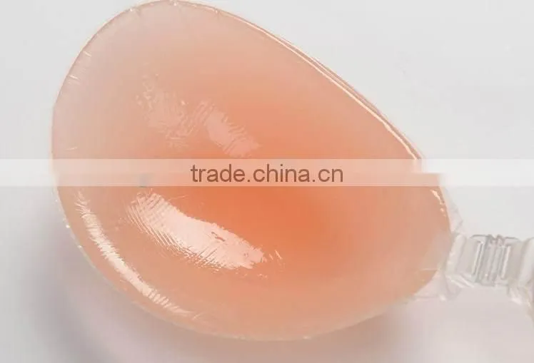 Wholesale push up invisible silicone bra free bra