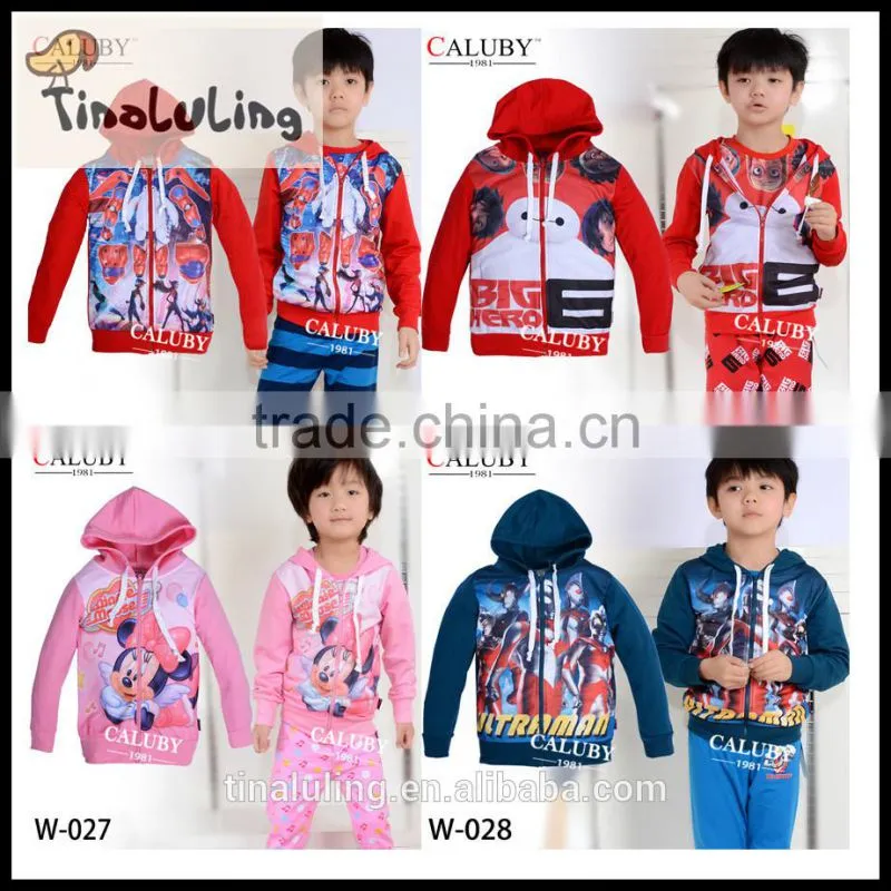 2015 High Quality Baby Kids Hoodie Plain pink Cotton Children Hoodie Customize Print Hoodie