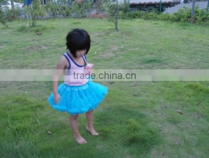 Best-selling baby skirt chiffon table skirt newborn ruffled table skirt girls super fluffy pettiskirt