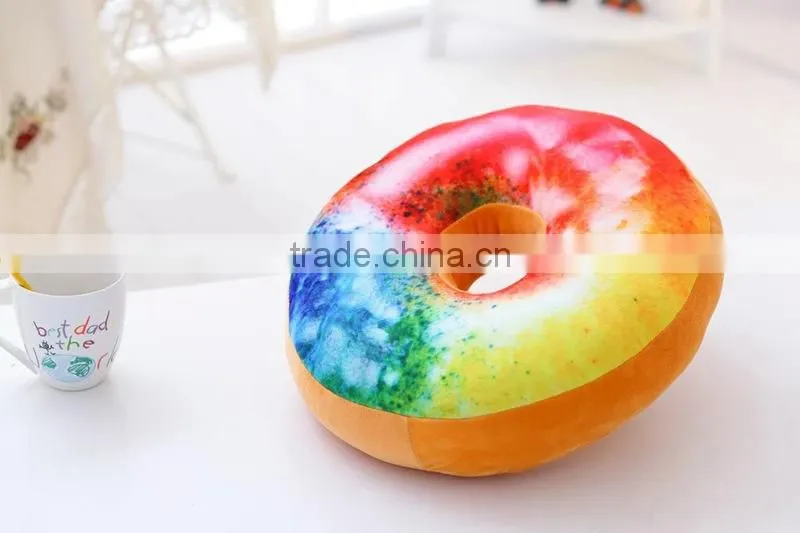 memory foam pillow cute donuts neck pillow cat cushion