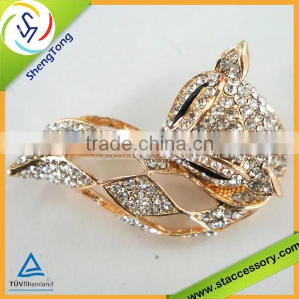 2015 high quality cat brooch