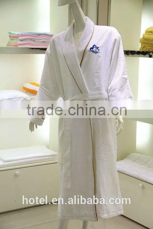 waffle double layer bathrobe with high quality at great price