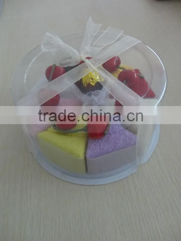 100% cotton cake towel