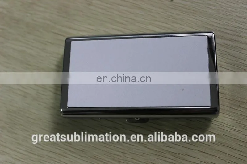 custom print cigarette case with aluminum sheet for sublimation
