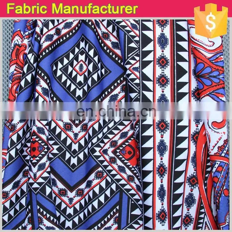 spandex single 100% polyester knit black jersey fabric