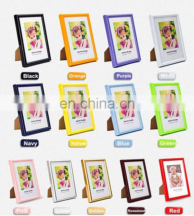 Good delivery time fashion cheap plastic photo frame