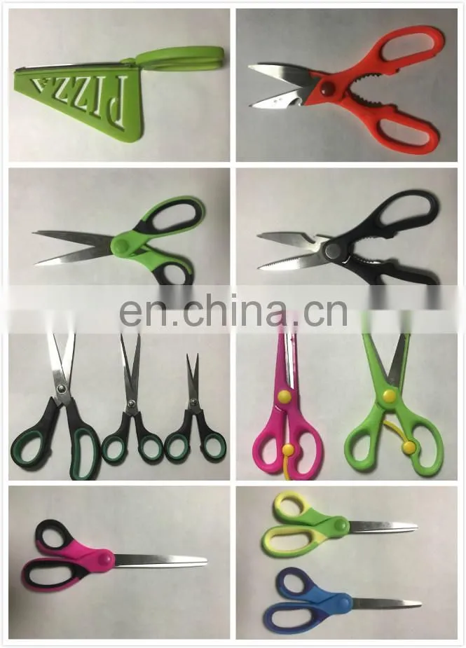 Eco-Friendly Plastic Handle Stainless Steel Scissors