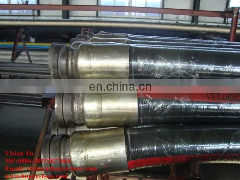 decoke hose 35 Mpa mud hose api-7k drilling hose hammer union