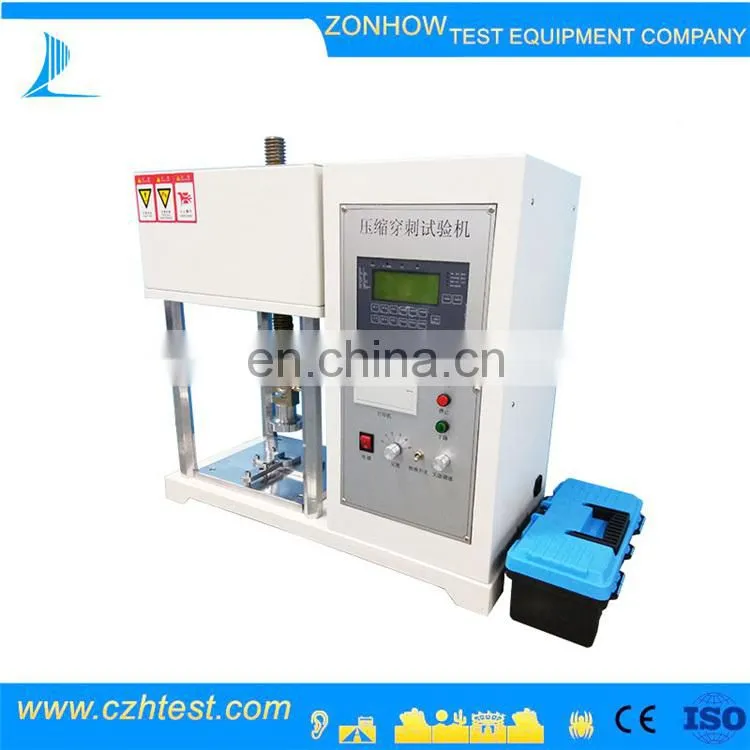 Economic and reliable shoes compression testing tester machine price