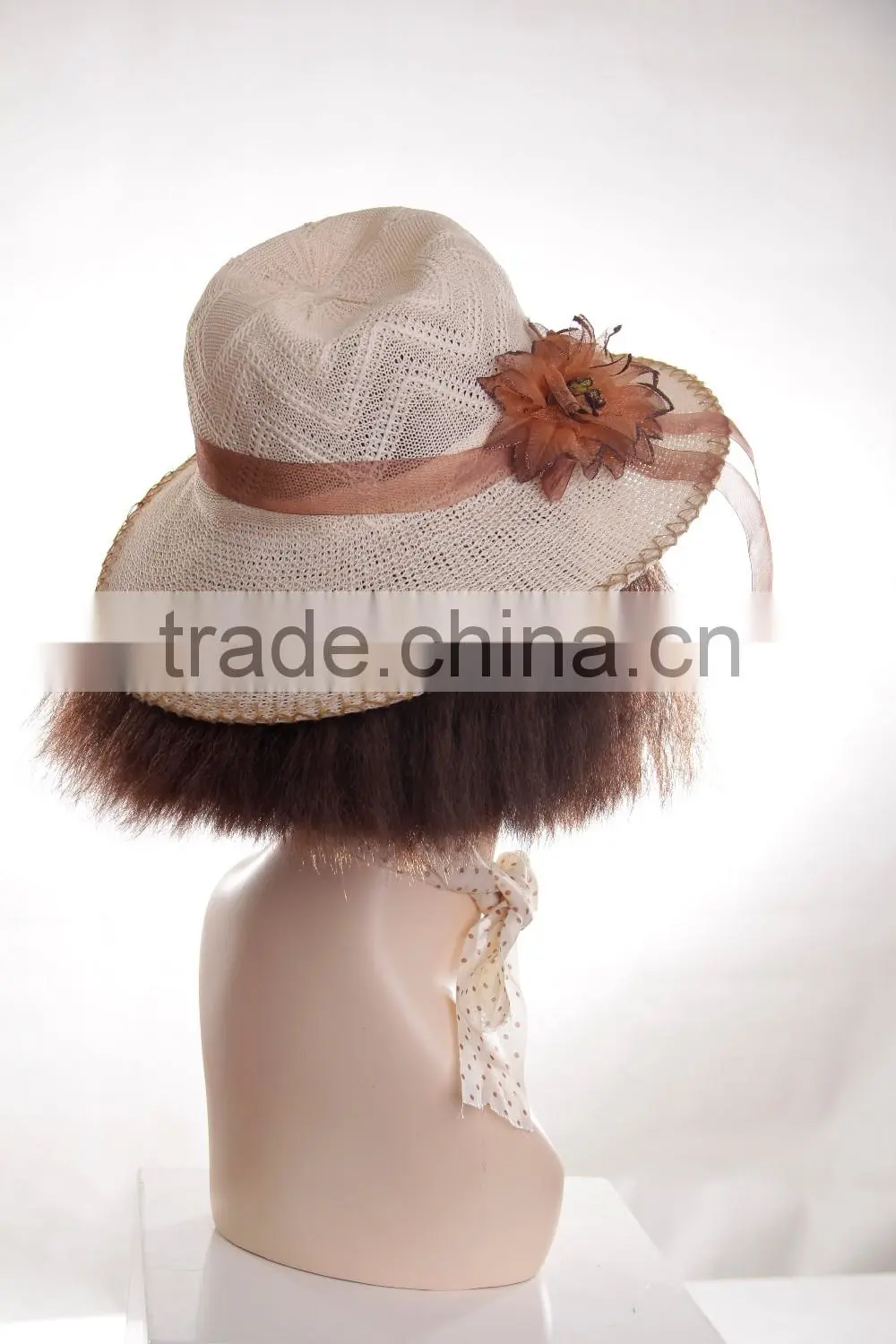 Fiberglass Female Head Mannequin Realistic head manikin Cheap Model H1032