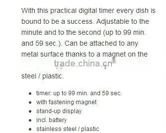 BBQ Digital Roast Thermometer with Probe
