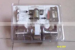 ANSI Grade 3 Tubular Lever Lock with Brass cylinder