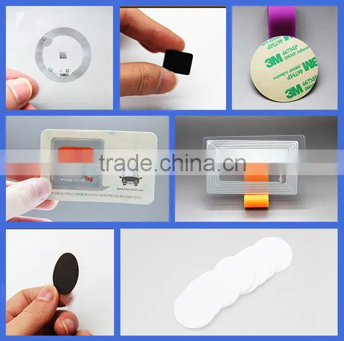 2016 new price RFID impinj inlay, UHF reusable wet inlay, programmable dry inlay