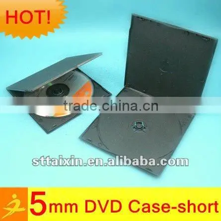 plastic pp slim dvd case 5mm/7mm/14mm