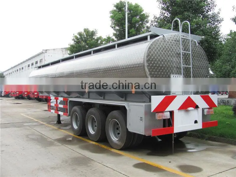 3 axles crude oil tanker trailer