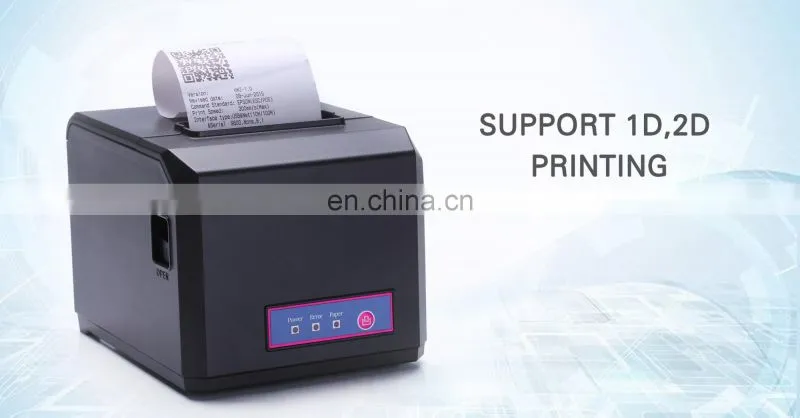 POS Thermal Receipt Printer Kitchen supermarket Machine 80mm Auto Cutter High Quality