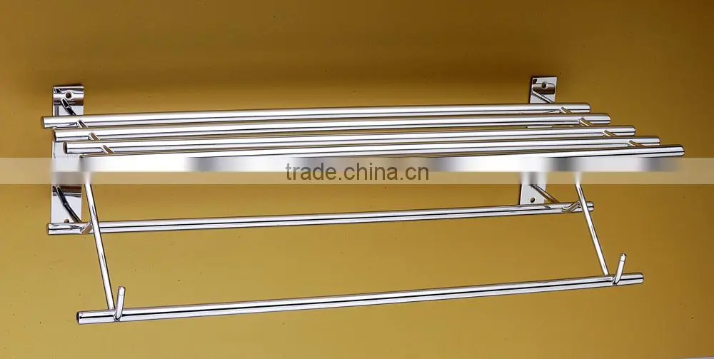 Stainless steel towel shelf or towel rack
