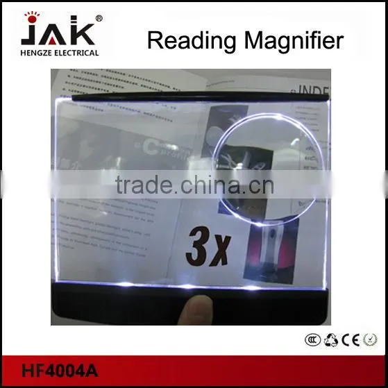JAK HF4004A CE and RoHS certificated 3 LED scratch proof square panel light