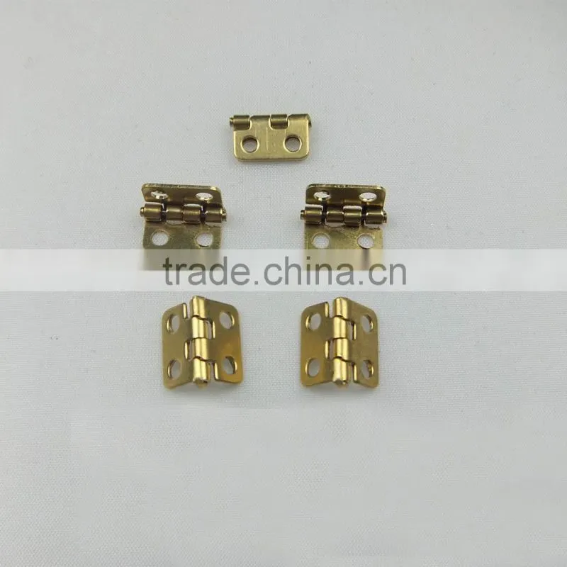 New! China Wholesales Customized Oval Small Golden Box Hinges For Jewelry&Gift