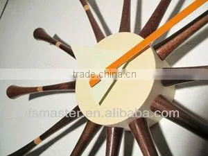 popularoriginal quality George walnut spindal shape wall clock