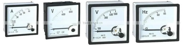 Anolog Panel meter GS-96 analog ac ammeter