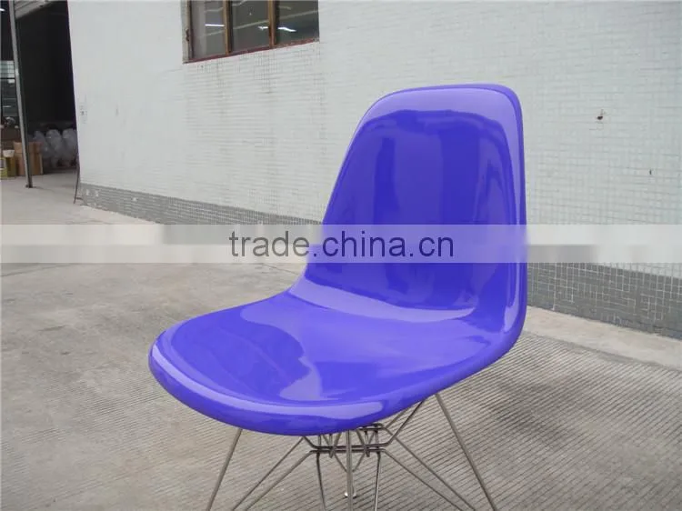 reception chair with stainless steel chair leg