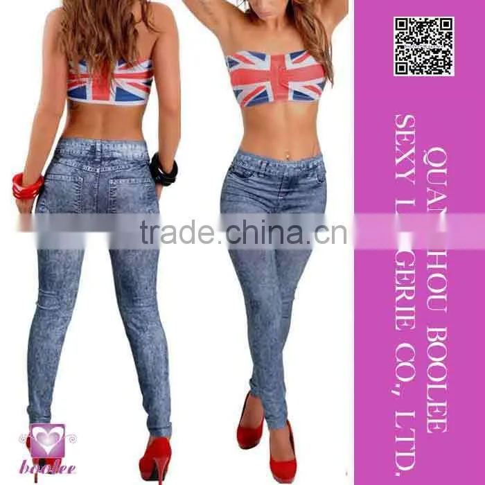 New Wholesale sexy high waist leggings 2014 girls fashion leggings