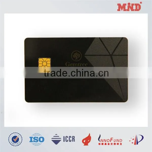 MDC1427 PVC Contact IC memory card smart card with CMYK 4C printing