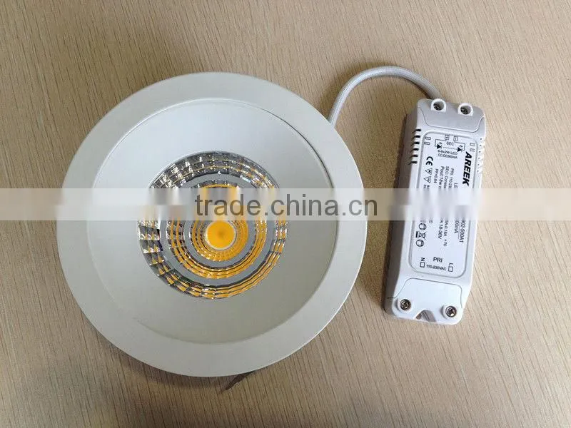 2015 popular design led downlight/heatsink downlight/15w cob led downlight