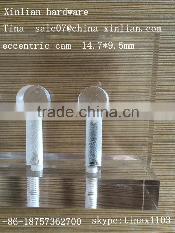 Furniture connecting fittings eccentric cam screw drilling nut/ furniture connecting fittings