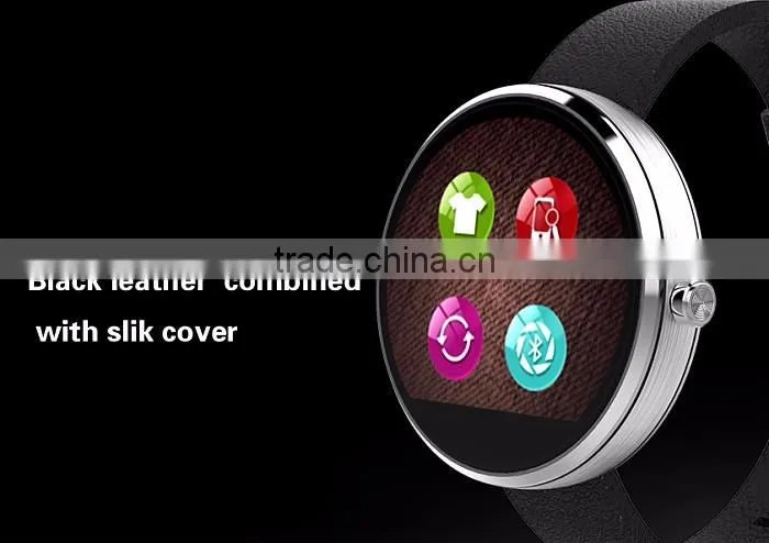china cheap smart watch phone with round panel/heart rate watch phone