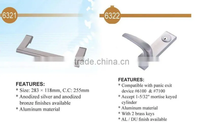 36 Inch Narrow Stile Touch Bar Rim Exit Device
