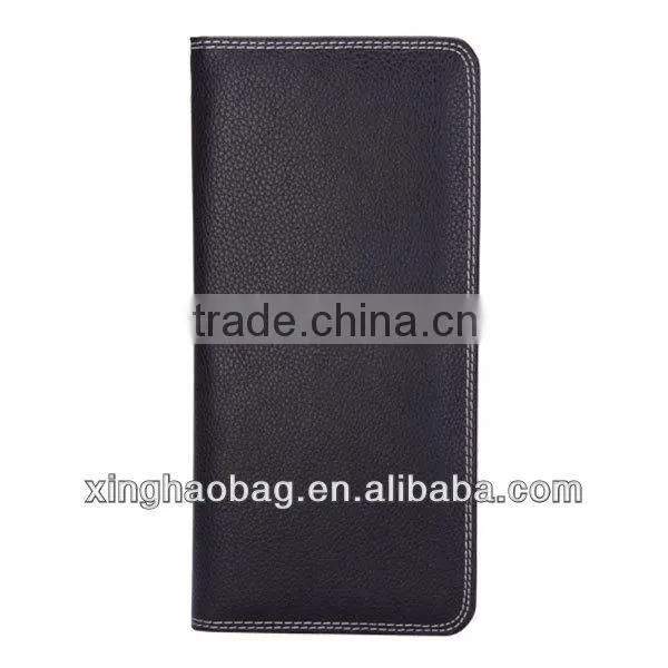 100% genuine leather travel document wallet
