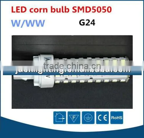 High effiency modern 8Watts corn led smd5050 bulb, 3200k led corn bulb light 360degree