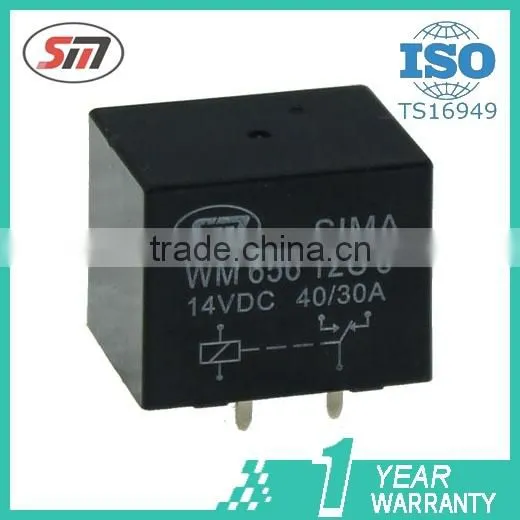 Automotive relays mini PCB relay 6 pin 7pin12V 40A WM656
