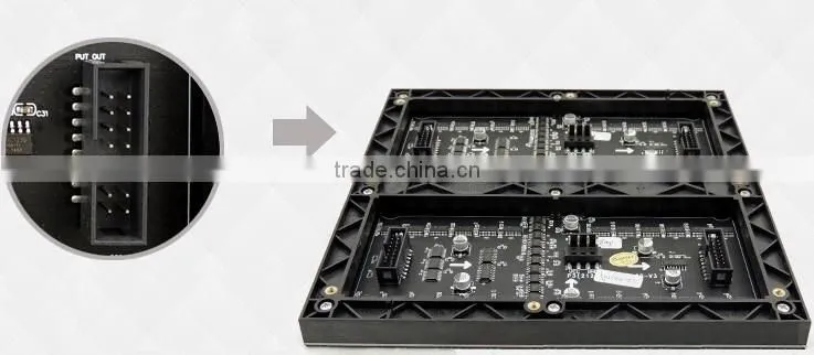 high brightness p5 indoor led display module screen advertising