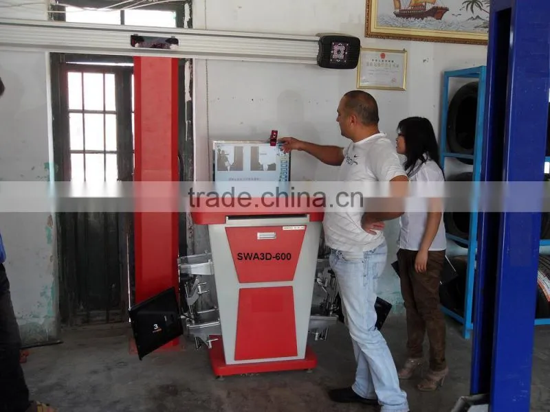 high quality Camera 500W 3d wheel alignment machine price/wheel repair equipment/wheel alignment machine for sale