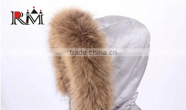 Raccoon dog strip, raccoon dog trim, raccoon dog fur collar